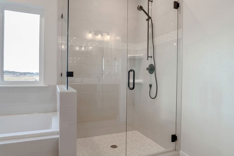 Luxurious Shower with Frameless Glass